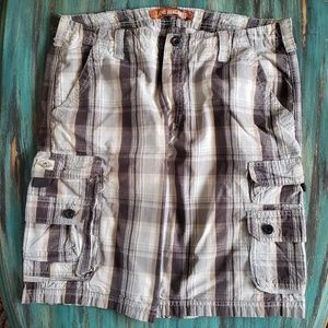 Mens Lee Dungaree shorts